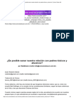 ¿Es Posible Sanar Nuestra Relación Con Padres Tóxicos y Abusivos - Somos Todos UM