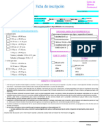 Ficha de Inscripción 2022