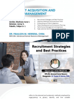 Talent Acquisition and Management