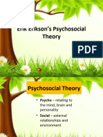 Ericksons Psycho Social Theory