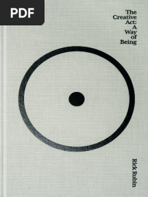 The Creative Act by Rick Rubin Espaol 3 PDF Free