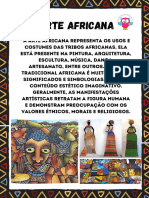 Arte e Molde Máscaras Africanas
