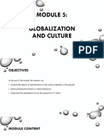 Module 5 Globalization and Culture