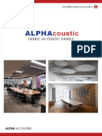 ALPHAcoustic Fabric Acoustic Panels