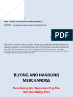 Unit 2 - 3 Buying and Handling Merchandise