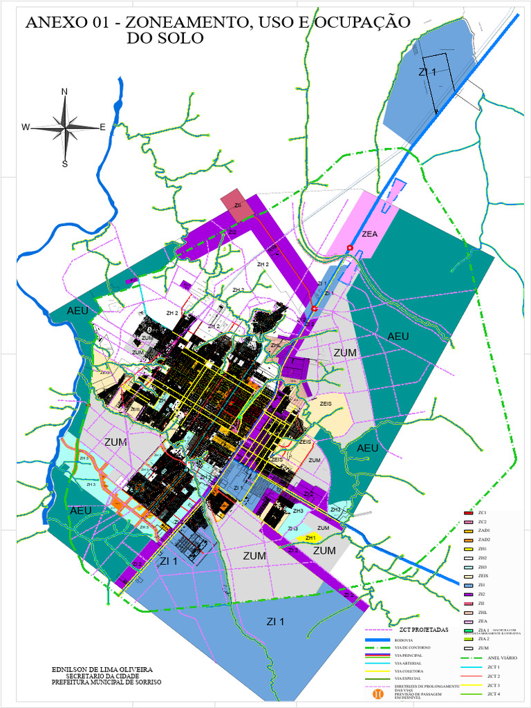 LC 415 - 2023 - Anexo 01 - Mapa de Zoneamento, Uso e Ocupação Do Solo | PDF
