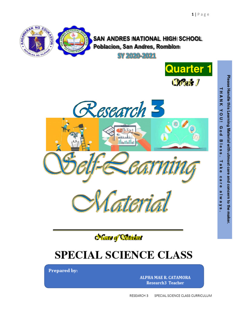 Research 9 Handout1 | PDF