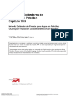 API MPMS CHAPTER 10.9 Spanish-2013