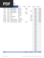 Income Expense Worksheet