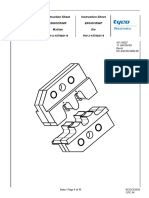 Instruction Sheet: Ergocrimp Matrize PN 2-1579021-9