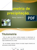 Aula 8 - Volumetria de Precipitação - Prof. Castelo