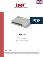 User Manual Ibc10