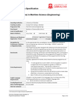 C2.3 Programme Spec BSC Maritime Science Ver7 Engineering