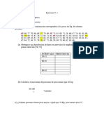 Ejercicio Estadistica