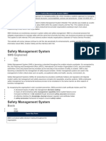 What Is A Safety Management System