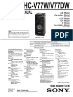 Sony Mhc-V77dw Ver.1.4