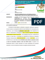 Carta #03-2023 Presup. Analitico Modificado #03 Residente