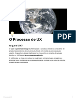 O Processo de UX