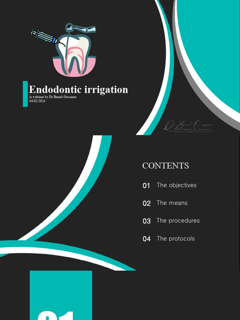 Irrigation in Endodontics | PDF | Medical Specialties | Chemistry