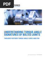 Torque-Angle Analysis for Bolted Joints | PDF | Science & Mathematics ...