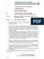 Informe #005-2023 - Remito Acta de Conformación de Coprosec