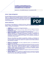 Reglamento Centroamericano de Medidas de Normalizacin Metrologa y Procedimientos de Autorizacin