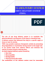 Noval Drug Delivery System
