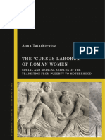 (Bloomsbury Classical Studies Monographs) Anna Tatarkiewicz - The 'Cursus Laborum' of Roman Women - Social and Medical Aspects of The Transition From Puberty To Motherhood-Bloomsbury Academic (2023)