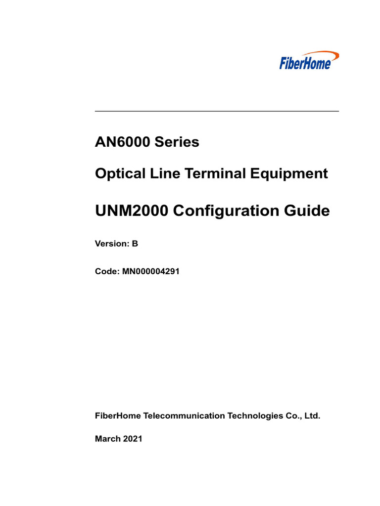 UNM2000 Configuration Guide | PDF | Computer Network | Command Line ...