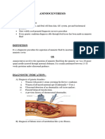 AMNIOCENTHESIS