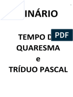 Hinário Quaresma - Tríduo Pascal