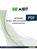 AIBT - SITXINV006-Learners Resources