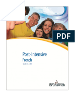 Post Intensive French Grades 6-8