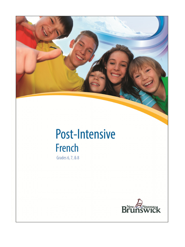 New Brunswick Post-Intensive French Guide | PDF | Critical Thinking ...