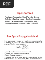 Lecture6 - Radio Propagation Models (Final)