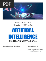 Ai Practical File 2023