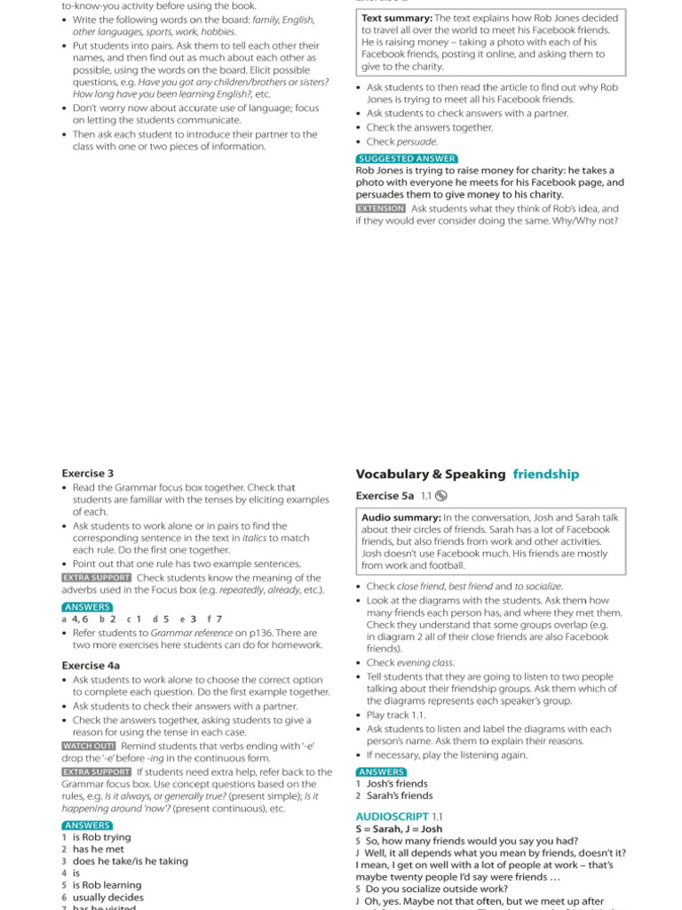 307 - 7 - Navigate B1 - Intermediate Teacher's Notes - 2015 - 230p | PDF