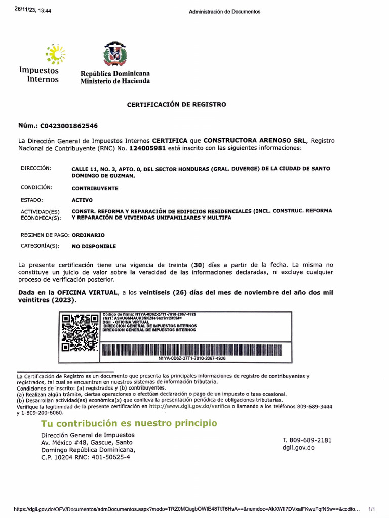 RNC Empresa | PDF | Gobierno | Economias