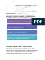 Plan Integral de Capacitación - 4 Programas