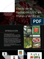 Efecto de La Radiación UV-C en Frutas y Verduras