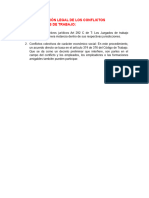 Clasificación Legal de Los Conflictos Colectivos de Trabajo