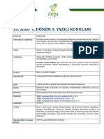 Al2010 20sinif201 20dc396nem201 20yazili20konulari