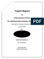HR Project REPORT Sample