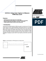 AVR135 Using Timer Capture To Measure PWM Duty Cycle