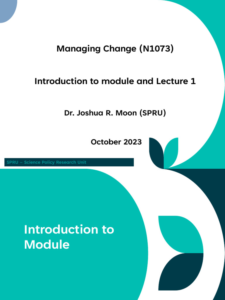 2023 Lecture+1 | PDF