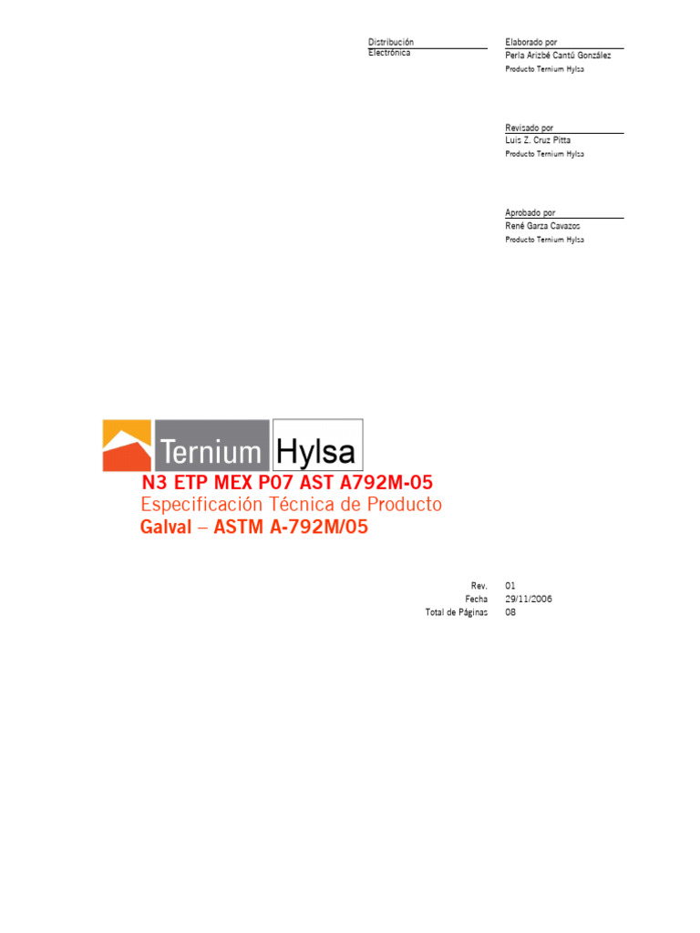 ETP ZintroAlum PDF Acero Titanio