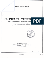 L'aspirant Trompettiste E. Baudrier