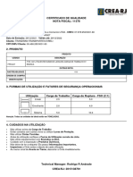 Certificado Tranziran NF 11378 5T