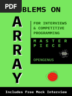 Problems On Array For Interviews and Competitive Programming (., Tushti Kiao, Ue Chatterjee, Aditya) (Z-Library)