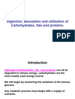 Carbohydrate, Protein and Lipid Metabolism-B.N